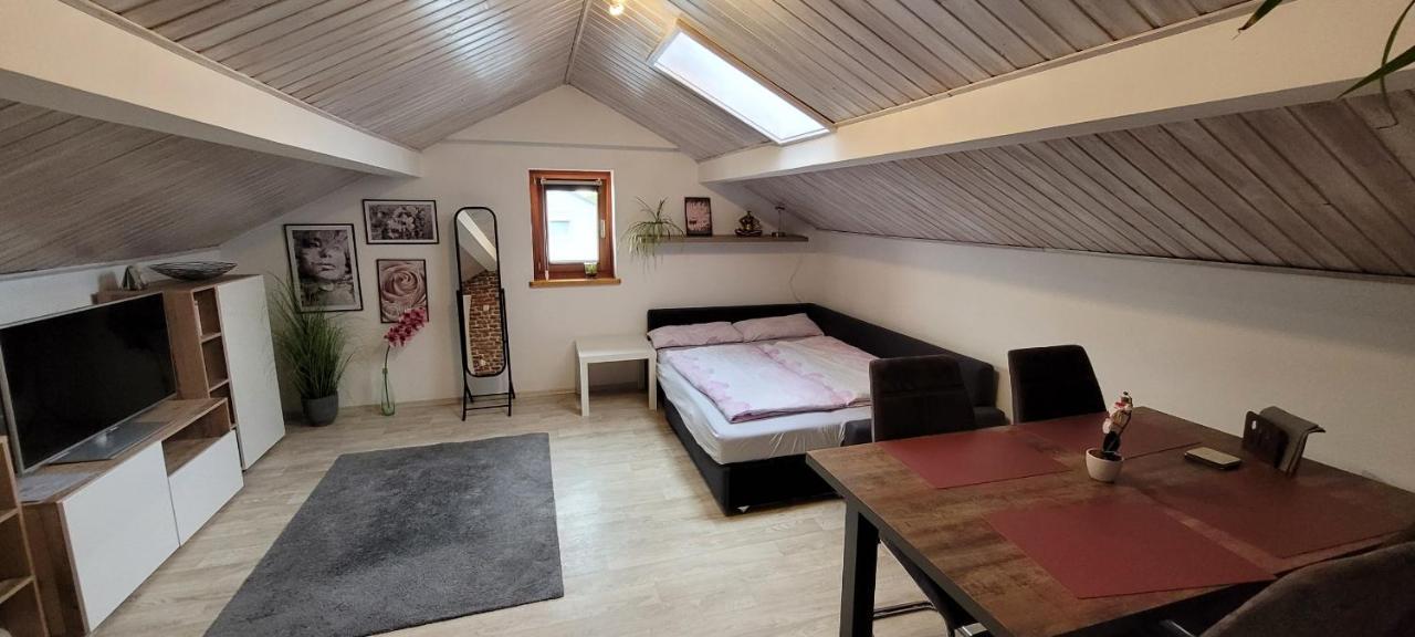 Kleine Gemuetliche Mansardenwohnung Im Suedosten Muenchens Assling Exterior foto